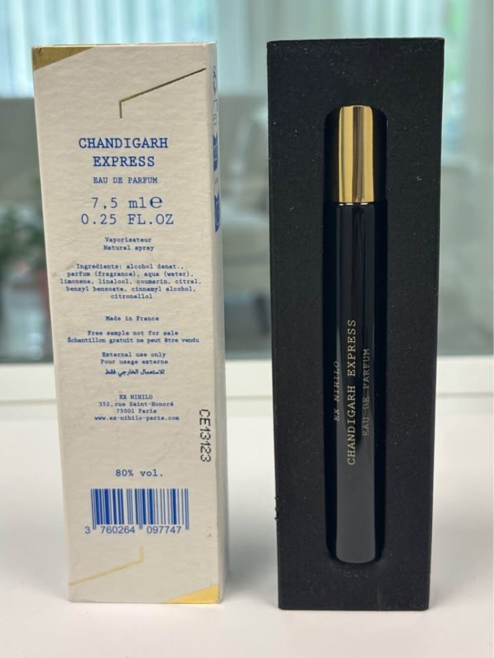 Ex Nihilo Chandigarh Express Eau de Parfum 7.5ml 🚂🌶️🪵